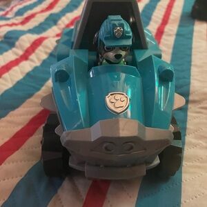 Paw patrol Dino Rescue Rex and Delux Vehicle